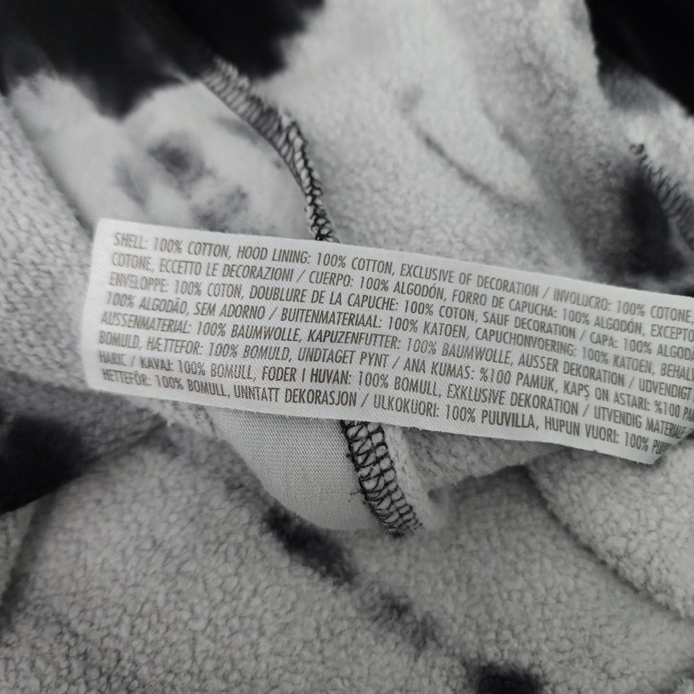 Disney‎ Silly Symphony Skeleton Dance Tie Dye Hoodie Sweatshirt XL - Picture 6 of 9